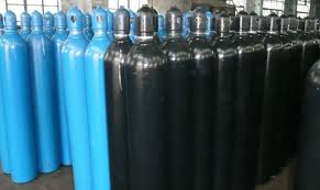 Khí Argon chai loại lớn 40 lít, 47 lít
